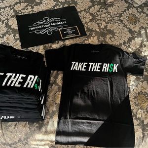 Take the risk Unisex tee